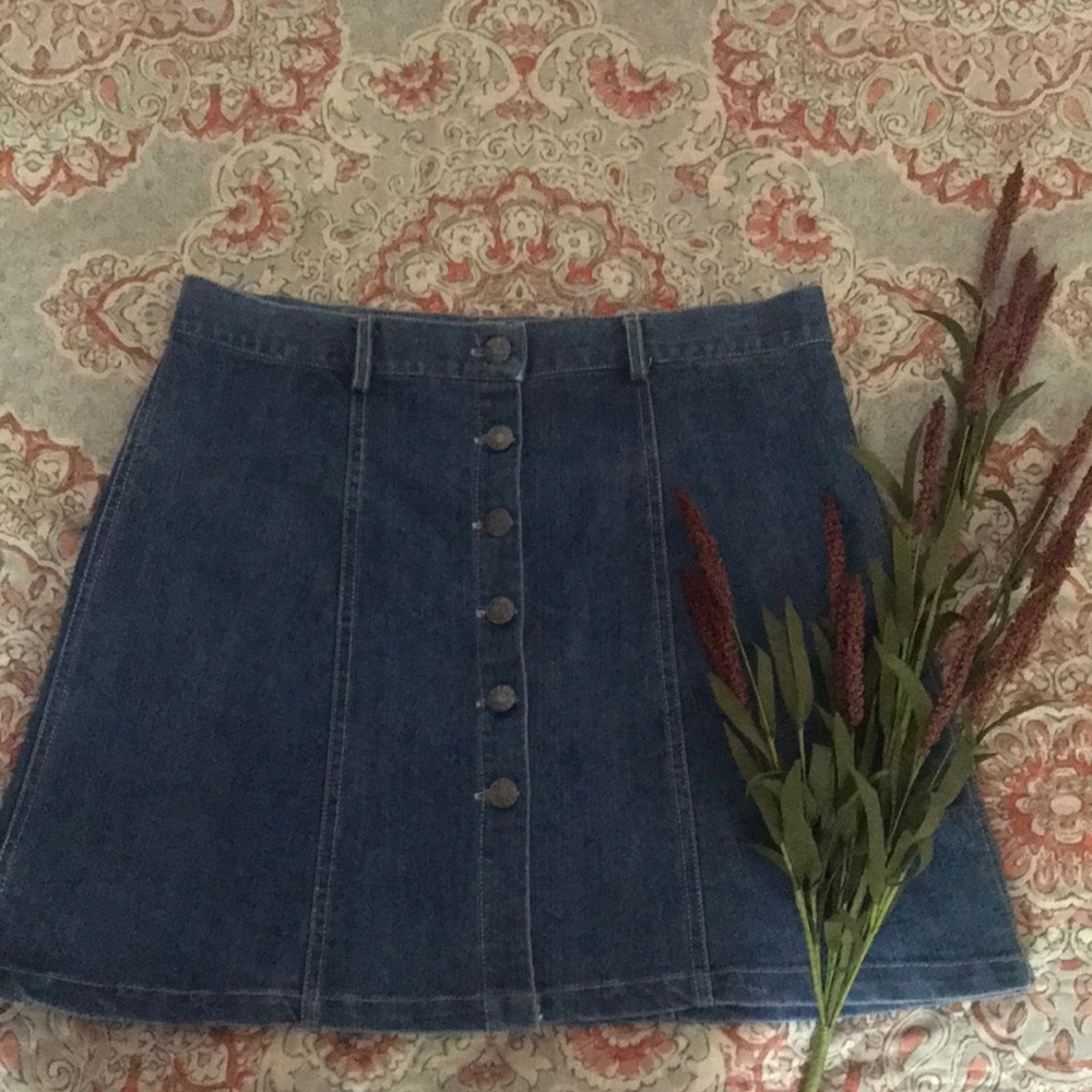 Jean Skirt
